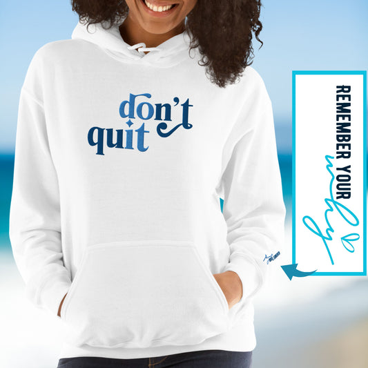 Do It! Embroidered Hoodie